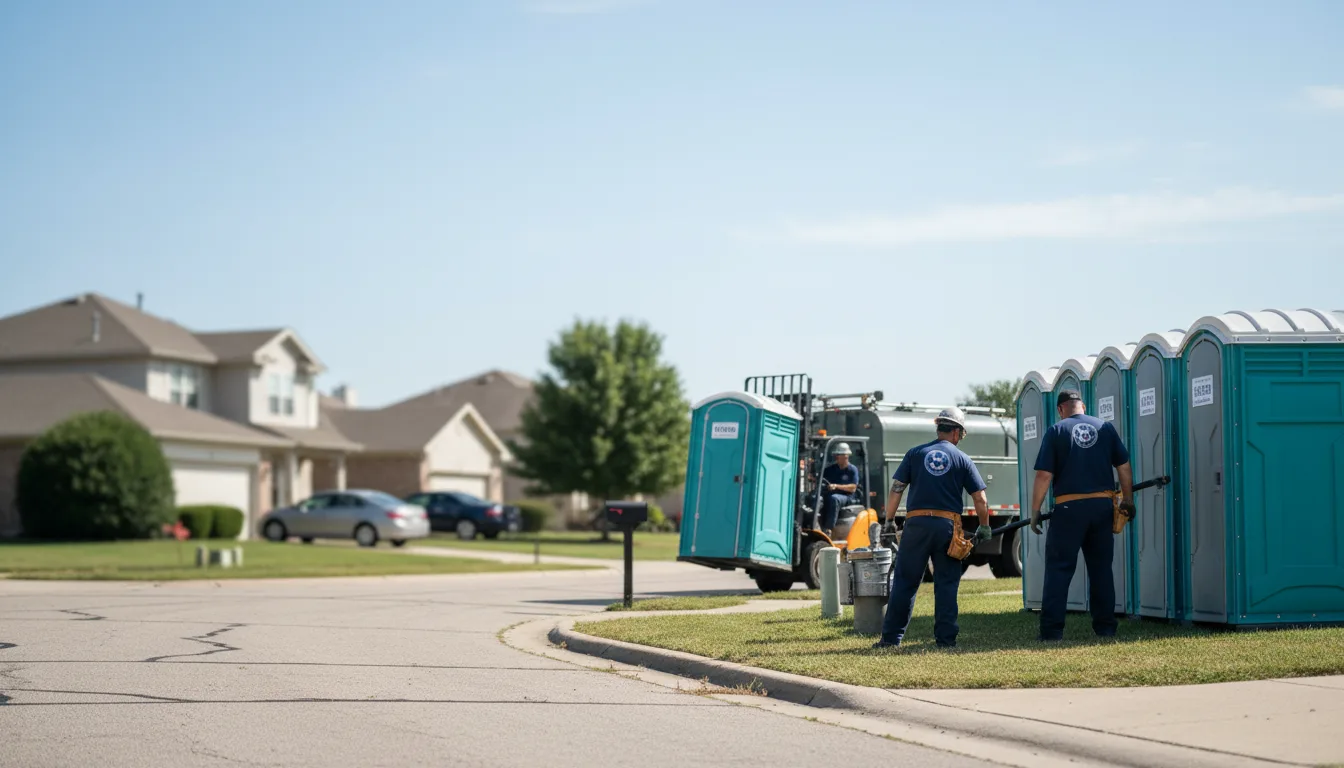 Porta Potty Rental in Milburn, OK near me